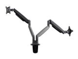 Monoprice 115525 Soporte de Escritorio Ajustable con Resorte de Gas para Monitor Dual (15 a 34 Pulgadas)