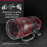Panasonic LUMIX S-R100500E 100-500mm f/5-7,1 O.I.S. Lente con Montura L, Teleobjetivo Zoom de Fotograma, Enfoque Cercano de 0,8 m, Anillo De Enfoque Personalizable, Resistente a la Intemperie, Negro