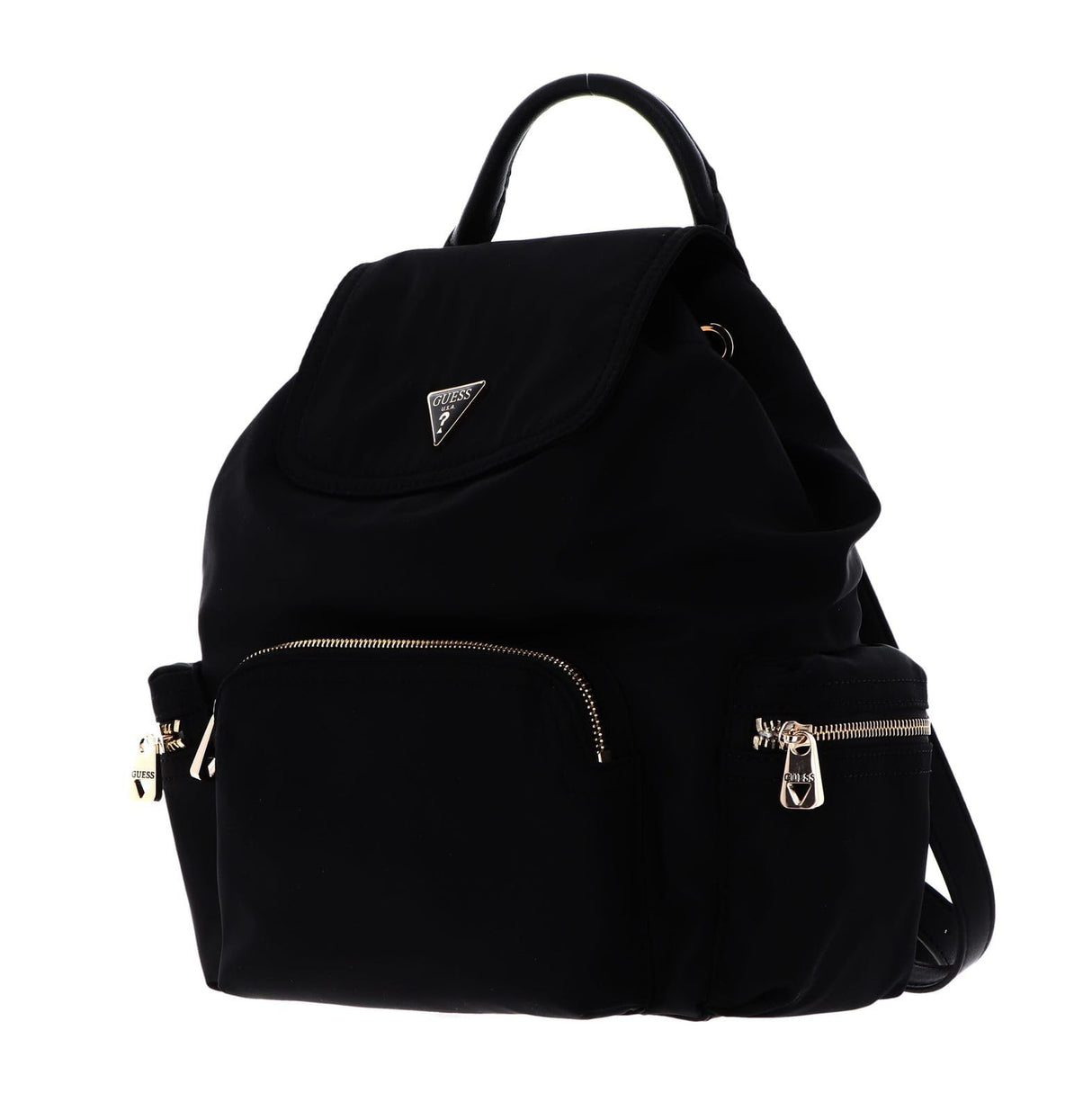 Guess Eco Gemma - Bolsos y carteras para mujer, color negro, Negro, Talla única, Contemporáneo