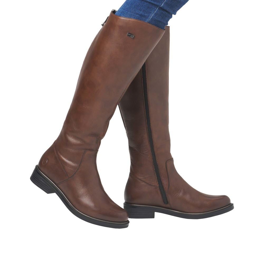 Remonte D8391, Bota a la Altura de la Pantorrilla Mujer, marrón, 38 EU