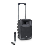 LD Systems ROADBUDDY 10 - Altavoz Bluetooth alimentado por batería, con mezclador y micrófono inalámbrico