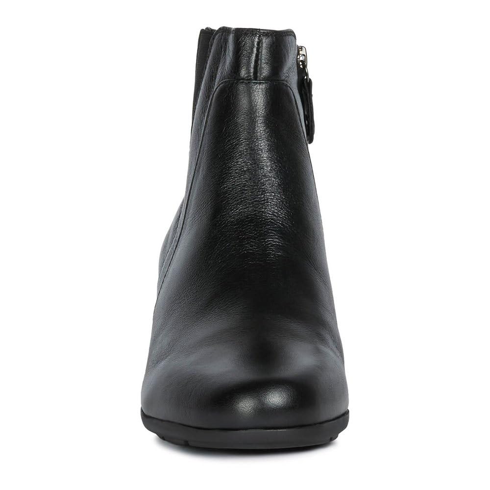 Geox D New Annya Mid B, Botines para Mujer, Negro (Black), 36 EU