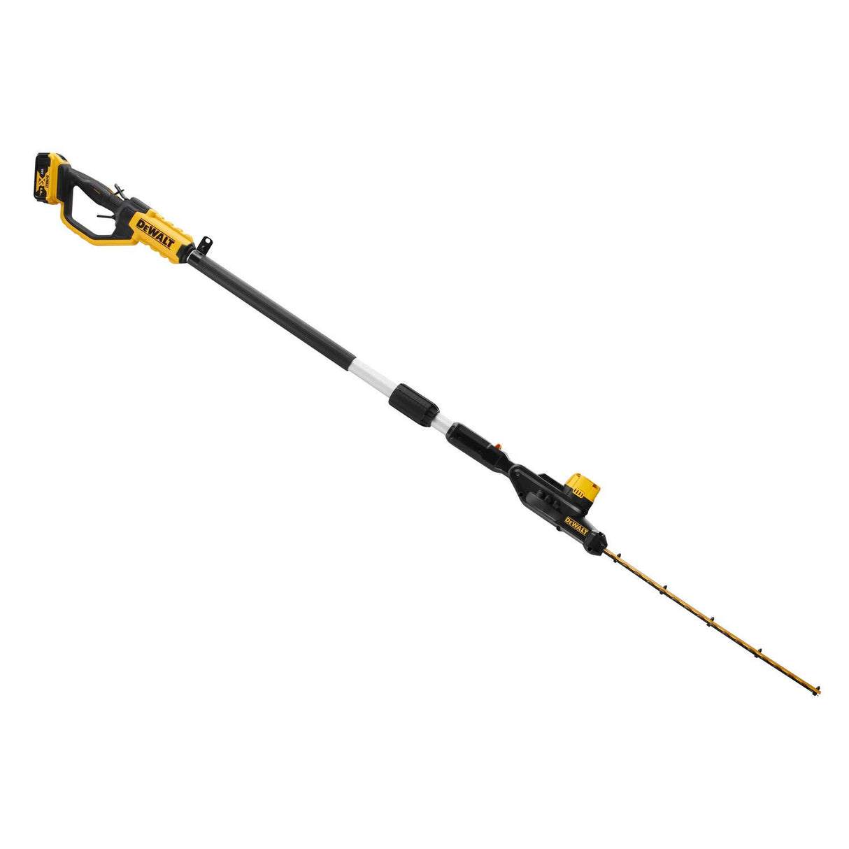 DEWALT DCMPH566P1-QW - Cortasetos de pértiga XR 18V 55cm 25mm con 1 batería Li-Ion 5,0 Ah