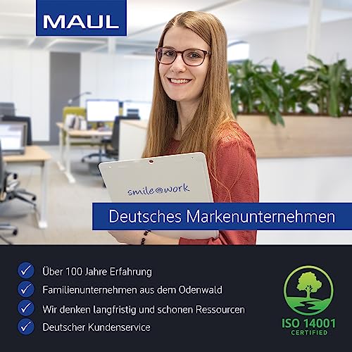 Maul 6654408 escaparate, Plata, 16 x DIN A4 Seiten