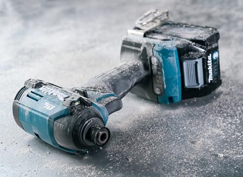 Makita TD003GA202 - Atornillador de impacto inalámbrico (40 V, máx. 2,0 Ah, 2 baterías y cargador)