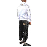 LEONE 1947 Tuta Chándal Premium, Color Blanco, XXS Unisex Adulto