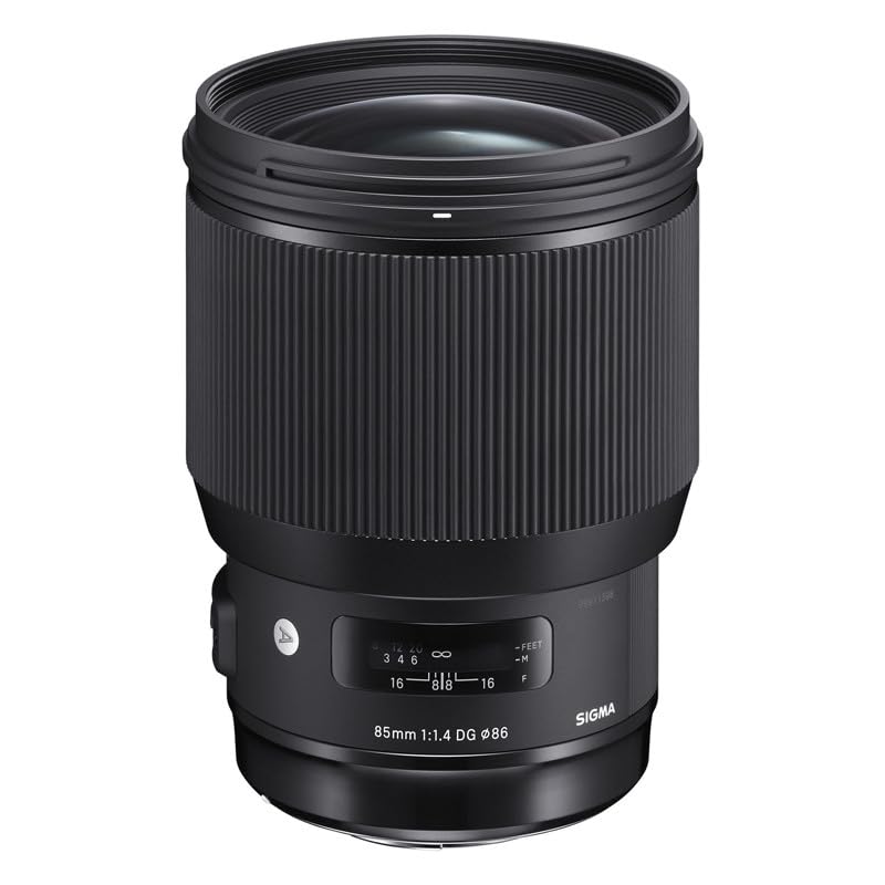 Sigma F1,4 DG Af HSM Art - Objetivo para cámara para réflex (85 mm) negro