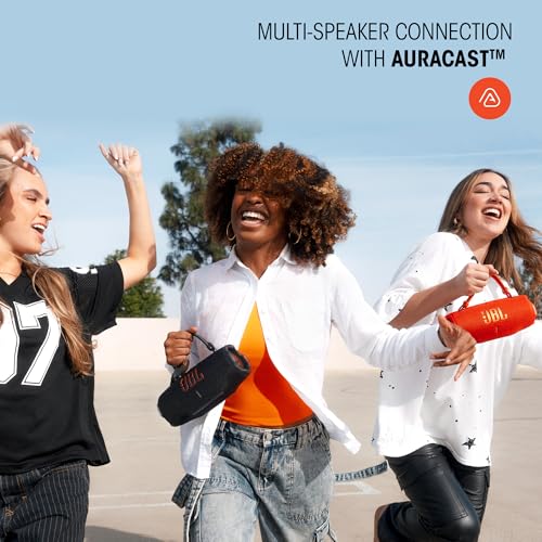 JBL Charge 6, Altavoz Bluetooth portátil inalámbrico, 28h de batería, Resistencia al Agua IP68, a Prueba de Polvo y caídas, Sonido Pro con AI Sound Boost, Compatible con Auracast, Multicolor