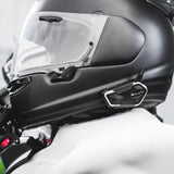 MIDLAND - R1 Mesh Intercomunicador Casco Moto, 2 Auriculares Inalámbricos Bluetooth + Mesh, Waterproof IPX6, Alcance 500m, 23H, Audio RCF, Stereo Background, Compatible con TFT y Radio FM, 6 Personas