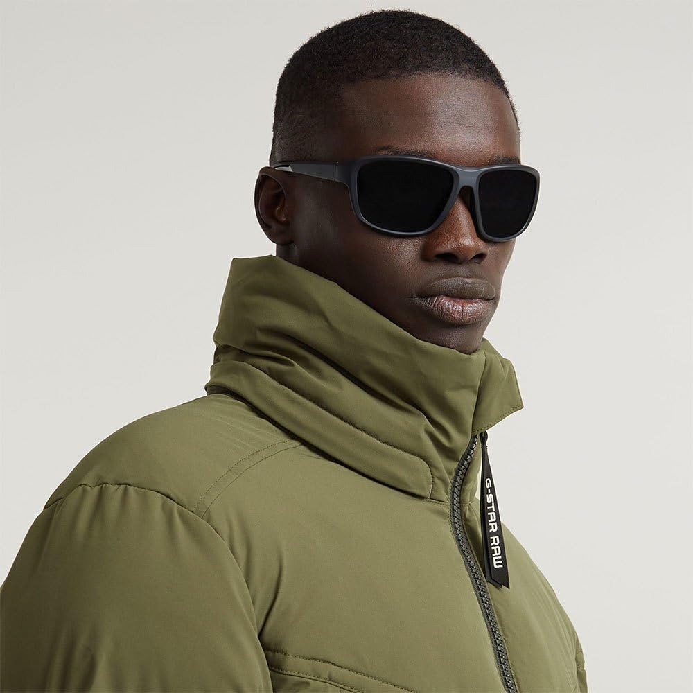 G-STAR Para Hombre G- Whistler Padded Hooded Parka 2.0, Verde (shadow olive D25347-D518-B230), L
