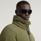 G-STAR Para Hombre G- Whistler Padded Hooded Parka 2.0, Verde (shadow olive D25347-D518-B230), L
