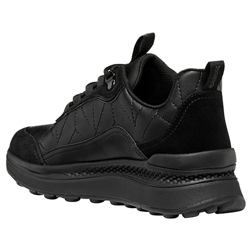 Geox D Spherica Actif X2, Zapatillas Mujer, Black, 36 EU