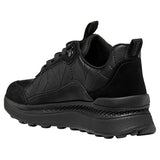 Geox D Spherica Actif X2, Zapatillas Mujer, Black, 36 EU