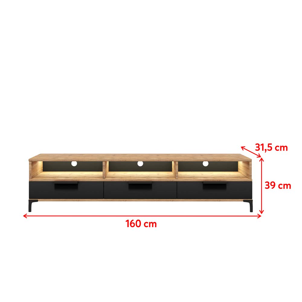 Selsey Mueble TV 160 x 31,5 x 39