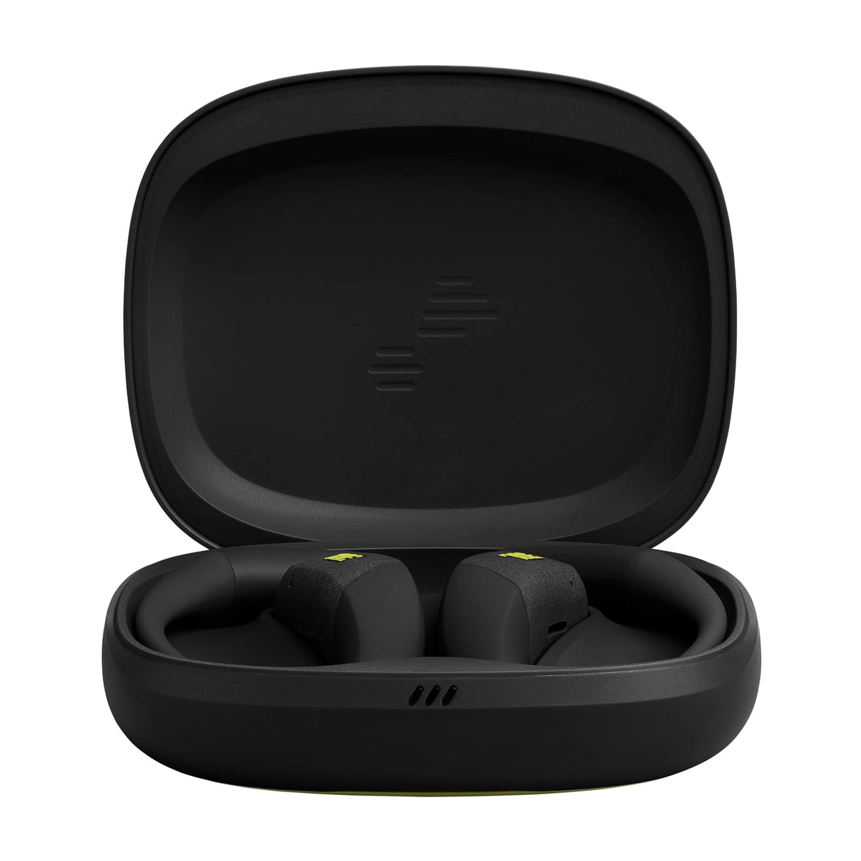 JBL Endurance Zone Auriculares Deportivos inalámbricos Abiertos True Wireless, diseño ergonómico de Gancho, OpenSound, 32 h de autonomía, Resistencia IP68, Google Finder, Negro/Verde