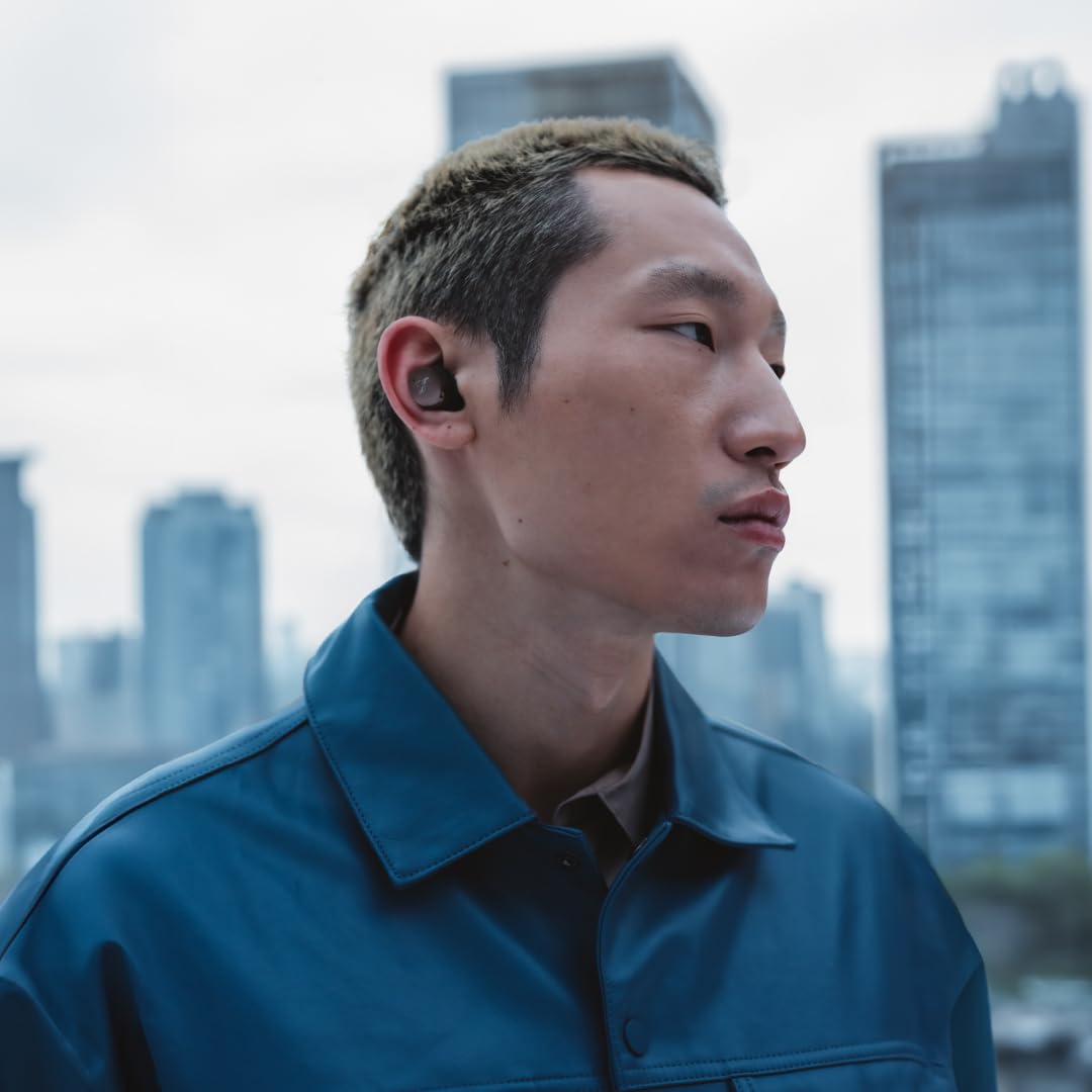 Sennheiser MOMENTUM True Wireless 4 auriculares inteligentes - Bluetooth 5.4, sonido nítido, diseño cómodo, 30 horas de autonomía y cancelación de ruido activa adaptativa - negro cobrizo