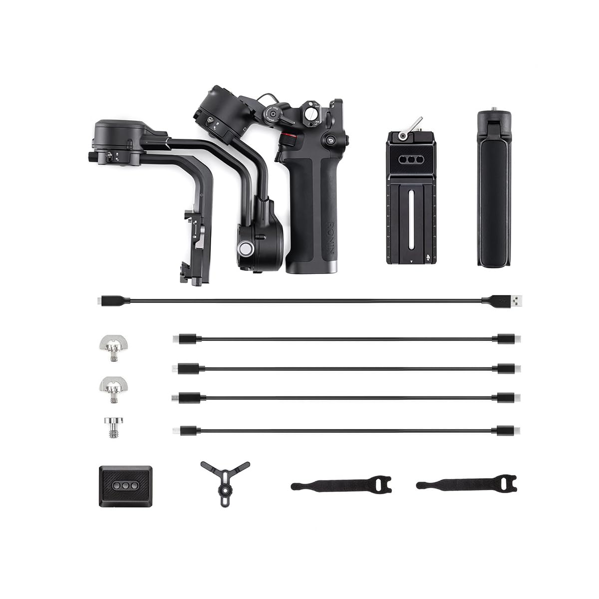 DJI RSC 2, estabilizador en tres ejes para cámaras DSLR, diseño plegable, carga probada hasta 3 kg, cambio rápido a Grabación vertical, apto para Canon/Sony/Panasonic/Nikon/Fujifilm