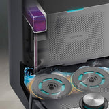 Cecotec Robot Aspirador y Friegasuelos Base Autovaciado con Hair Cutting Conga 20090 ProAI InfinitySoap Cut&SPA. 8000Pa, Tecnología Láser, Detección de Objetos, Dosificador de Jabón, App