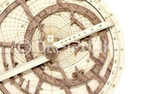 Dreipunkt Verlag Maqueta de astrolabio Deluxe Edition: maqueta de madera noble de astrolabio