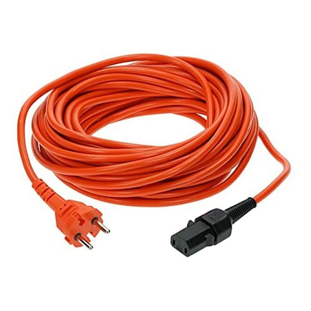 Nilfisk 107402901 - Cable de alimentación extraíble (15 m), Color Naranja