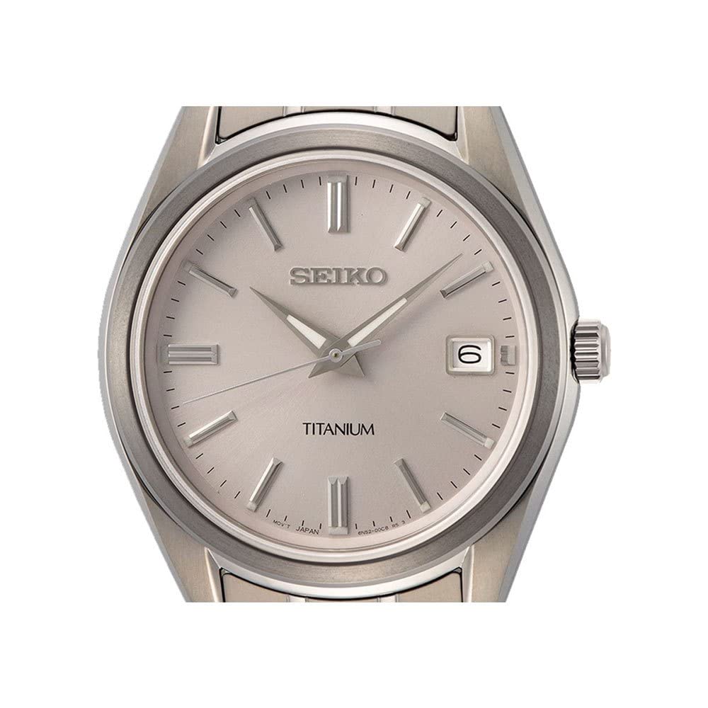 Seiko Reloj Analógico para Hombres de Cuarzo con Correa en Metal SUR369P1
