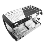 Cecotec Cafetera Express Barista Baristeo Mattina 2X. 4200W, Bomba Rotatoria 9 Bares, Caldera Triple, Pantalla Pid, Caudalímetro, Doble Manómetro, 4200W, Extracción Crema, Diseño Profesional