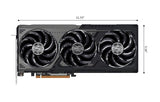 ASRock AMD Radeon RX 9070 XT Steel Legend Dark - Tarjeta gráfica DDR6 de 16 GB