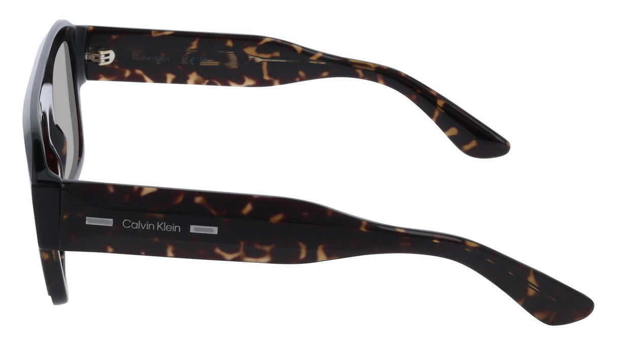 Calvin Klein Men's Sunglasses CK25509S - Havana with Solid Brown Lens