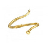 UNO de 50 | Pulsera de Aleación de Metales | Bañada en Oro 18k | Joya Artesanal | Diseño Creativo | Talla M