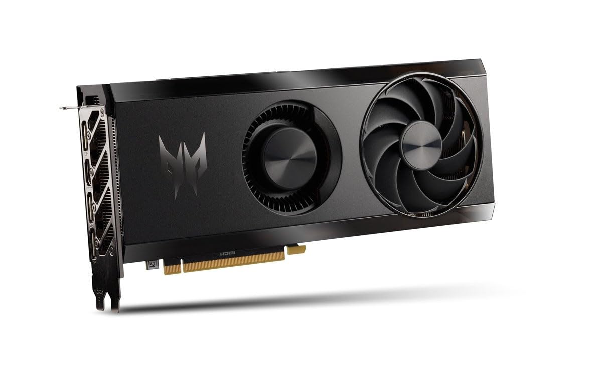 Acer Predator BiFrost AMD Radeon RX 7600 OC - 8GB GDDR6, HDMI, 3X DP