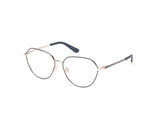 GUESS Gu50169 Marcos para Gafas recetadas, 091 Azul Mate, 57/14/145 para Mujer