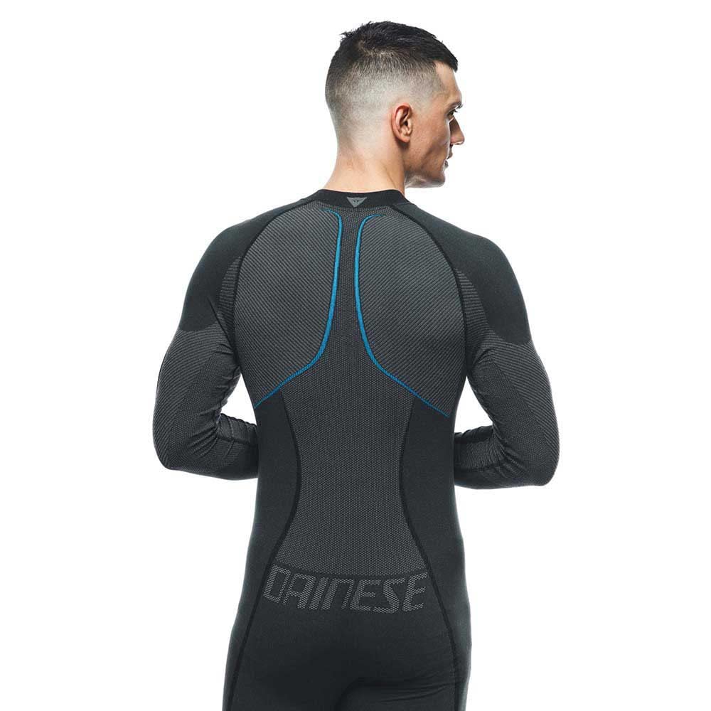 Dainese Dry Suit Capa de Base, Negro/Azul, M para Hombre