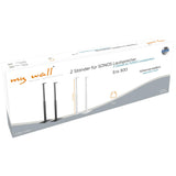 my wall SonosEra300 HS45L - Soporte para Altavoces (2 Unidades, Altura Regulable, alineación de Sonido, desacoplamiento, Base SonosEra300)