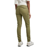 G-Star Para Mujer Pantalones Skinny Cargo, Verde (smoke olive D22890-C105-B212), 28W / 32L