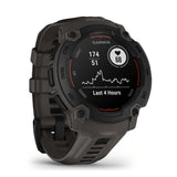 Garmin Instinct E, Reloj Inteligente con GPS, 45 mm, Resistente al Agua, Aplicaciones Deportivas integradas, Monitorización de la Salud, Notificaciones Inteligentes, Negro