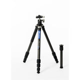 Leofoto - Ranger - Trípode de Carbono para cámaras - Incluye Cabezal esférico - Capacidad de Carga de 6 kg - Pies Extensibles - Altura mínima de 10,5 cm a una Altura máxima de 38 cm - SC-224C+