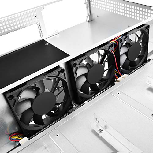 Silverstone SST-RM21-308 - Caja de Servidor de Montaje en Rack de 2U Compatible con 8X SAS/SATA y 6 GB/s Mini-SAS SFF-8087