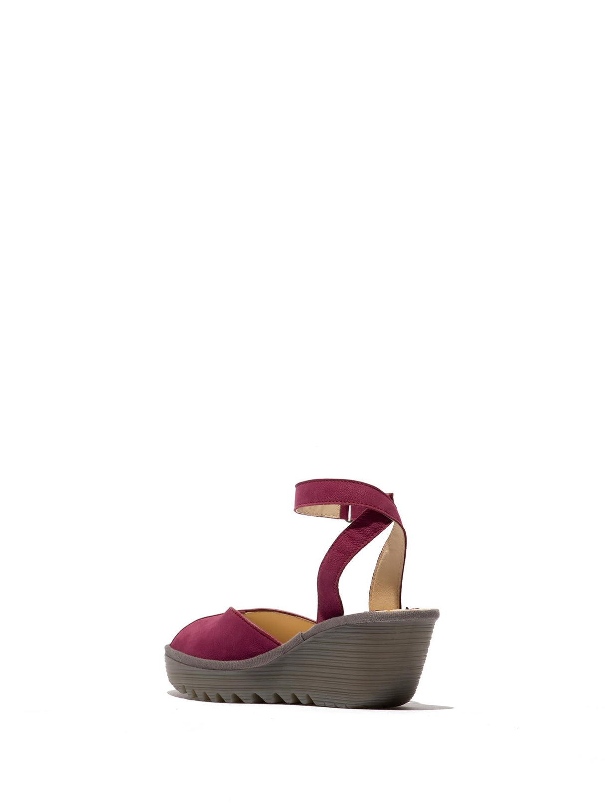 Fly London YAID552FLY, Sandalias Mujer, Berry, 41 EU