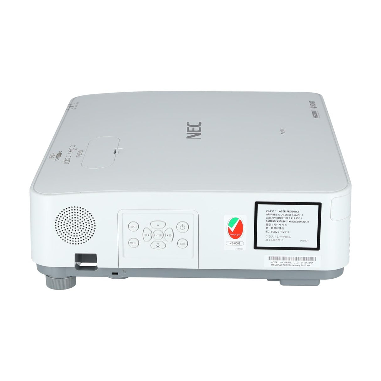 Proyector NEC P627UL 6200 LM - Marca: NEC - EAN: 5028695614826