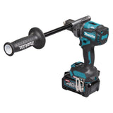 Makita DF001GZ - Taladro atornillador inalámbrico (40 V, máximo (sin batería, sin cargador) Azul Petróleo