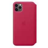 Apple Funda Leather Folio (para el iPhone 11 Pro MAX) - Frambuesa