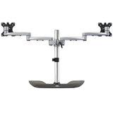 Brazo de Soporte VESA Articulado para 2 Monitores de hasta 32 Pulgadas - de Acero y Aluminio