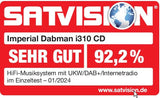 Imperial DABMAN i310 CD DAB+/FM/Internet - Sistema HiFi con reproductor de CD