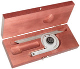 Starrett C359BZZPrecision - Protractor universal de biselado de precisión, a través de graduaciones de 360 grados, tamaño de hoja de 17,78 cm