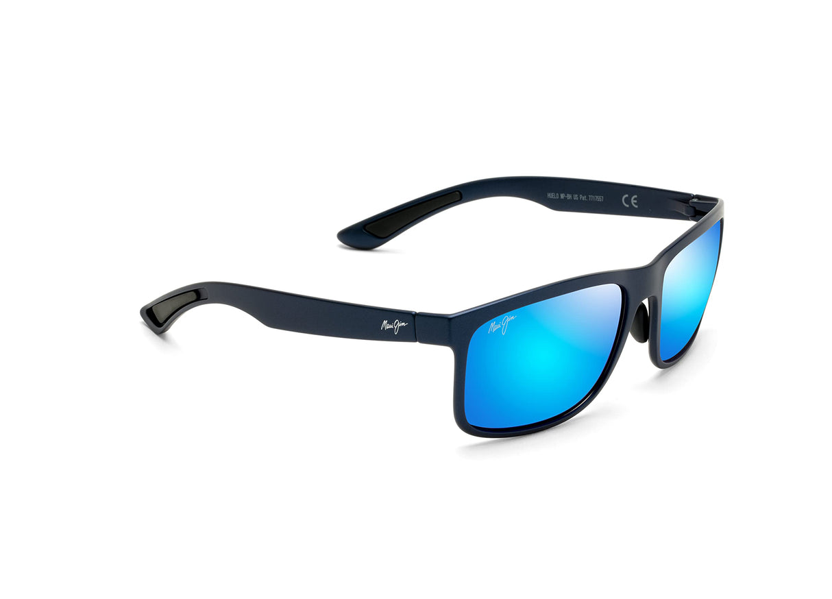 Maui Jim Huelo Gafas, Blue, 58-16-135 Unisex Adulto
