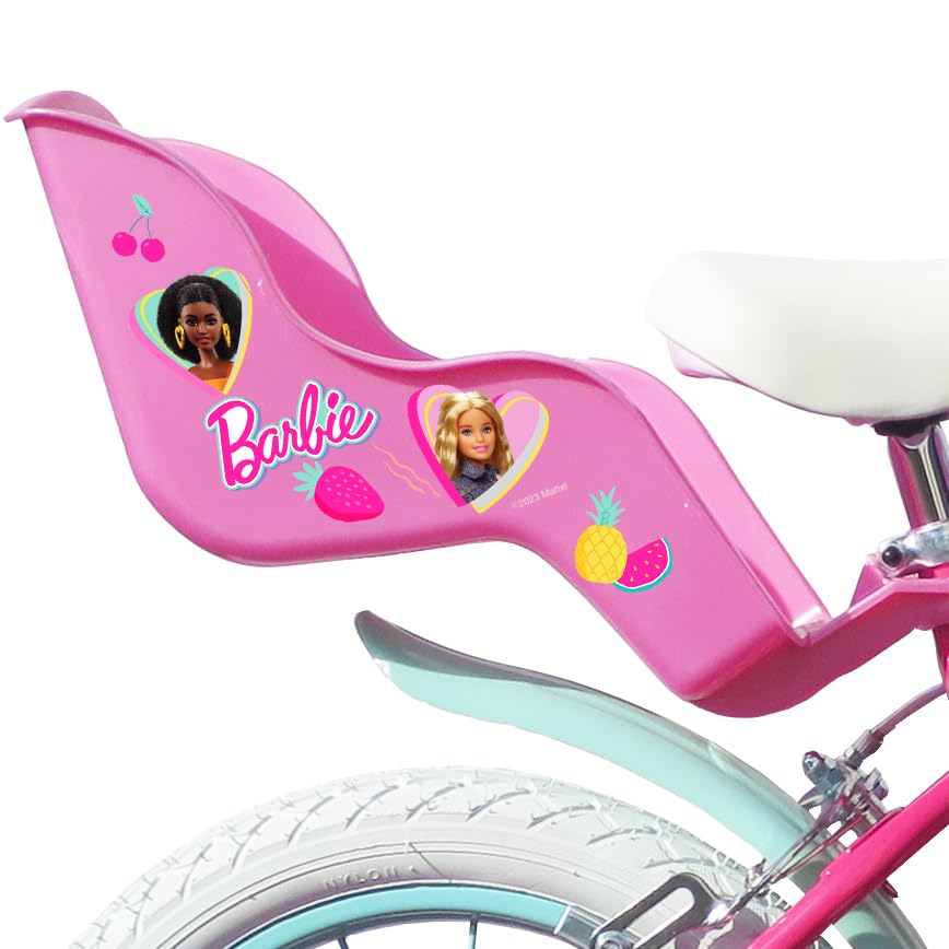 albri 16 Pulgadas, Bicicleta Barbie Niña, Rosa