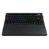 ASUS ROG Azoth Extreme 75% Teclado para Juegos (disposición QWERTZ, interruptores mecánicos ROG NX, Pantalla táctil OLED, Triple botón de Control, inalámbrico a través de Bluetooth, 2.4 GHz RF