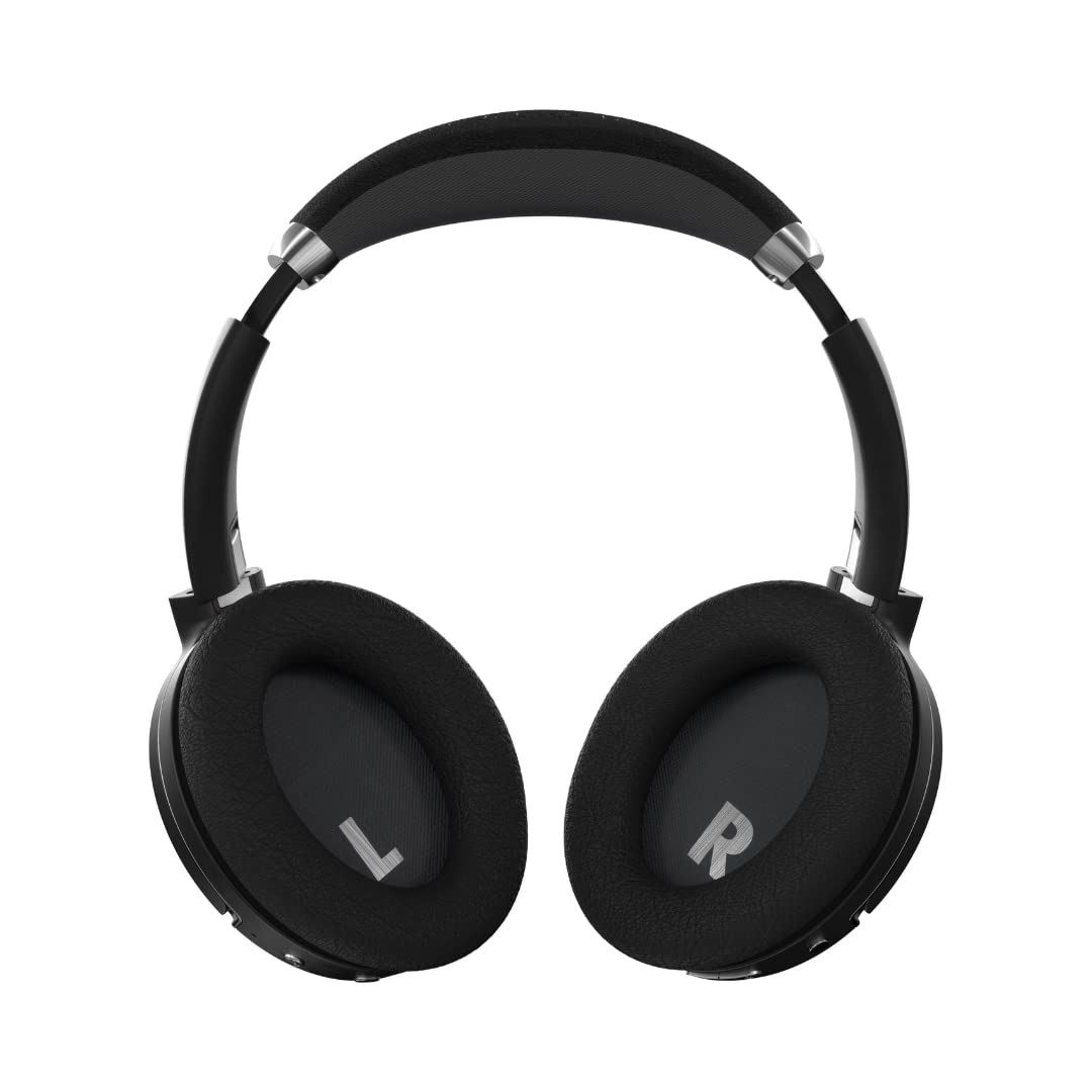 andi be free Concert 1 - Auriculares inalámbricos con cancelación de Ruido, Auriculares inalámbricos con Bluetooth, 60 Horas, duración de la batería, Color Negro