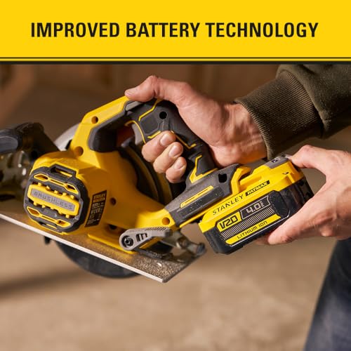 Sierra Circular BRUSHLESS V20 Li-Ion 18V Ø190mm, freno eléctrónico,