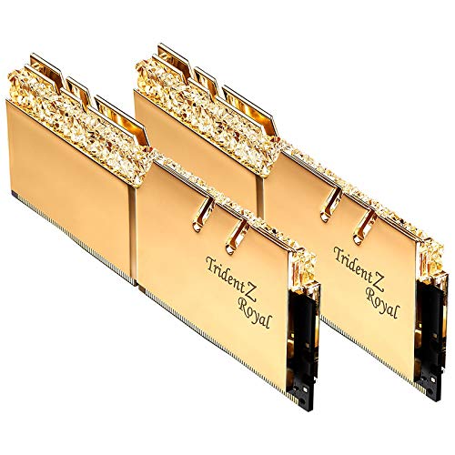 Trident Z Royal 16GB (2X 8GB) DDR4 4266MHz CL19 - Oro